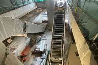 Underground escalators for Meerut Metro.