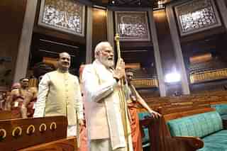 Prime Minister Narendra Modi installed the sacred 'Sengol' from Tamil Nadu in the Lok Sabha chamber. 