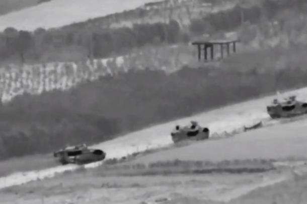 Israeli tanks (Pic Via IDF)