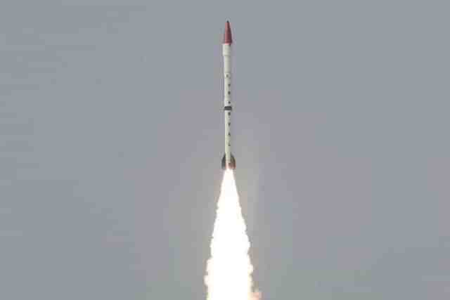 Pakistan test firing nuclear-capable Ababeel ballistic missile system (Representative Image)