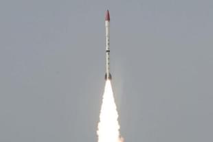 Pakistan test firing nuclear-capable Ababeel ballistic missile system.
