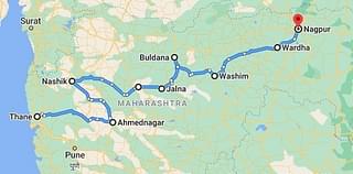 Samruddhi Expressway Map