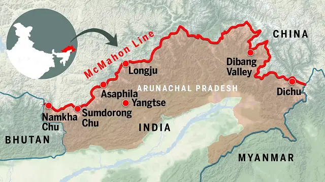 Line of Actual Control (LAC) - McMahon Line