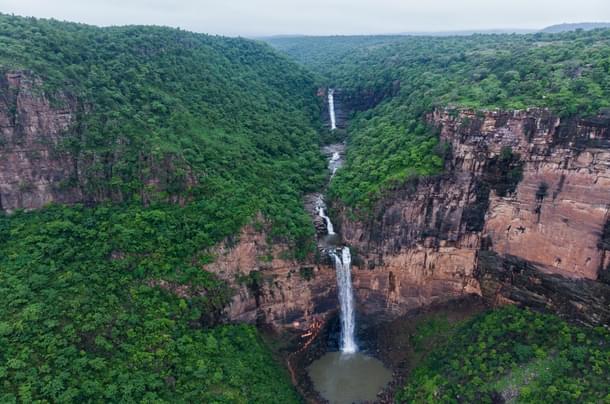 Tutla Bhawani Waterfall, Rohtas.