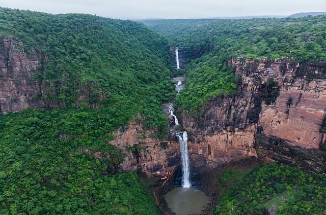 Tutla Bhawani Waterfall, Rohtas.