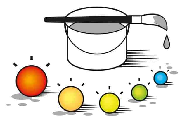 An illustration of quantum dots by Johan Jarnestad for The Royal Swedish Academy of Sciences