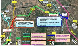 Alignment of the Expressway Link. (InfraNewsIndia/X)