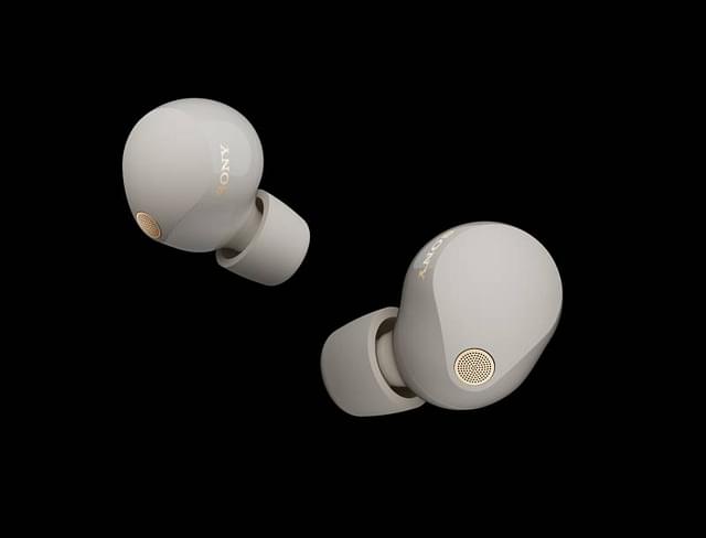 These Sony earbuds offer active noise cancellation.