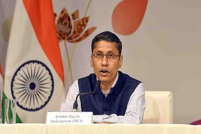 MEA Spokesperson Arindam Bagchi