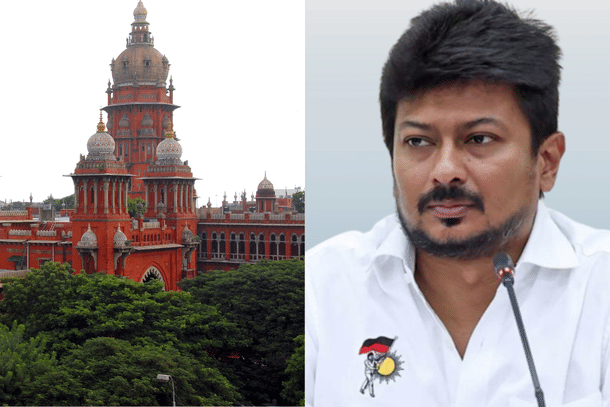 The petitioners requested a writ of quo warranto to be issued to Udhayanidhi Stalin, Sekar Babu and A Raja