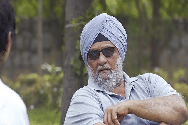 Former Indian cricketer Bishan Singh Bedi.