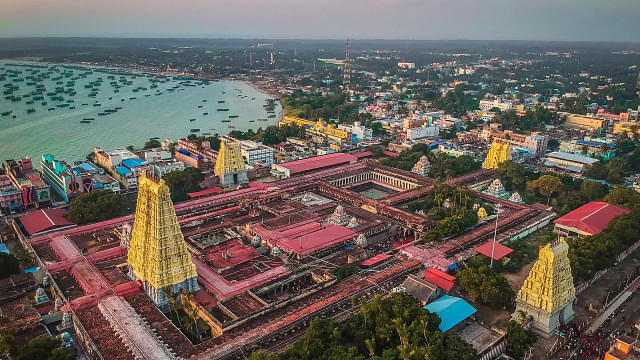 Rameswaram- one of the four Char Dham pilgrimage sites (Tamil Nadu Tourism website)