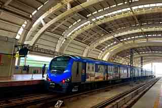 Chennai Metro Rail (Source: Author)