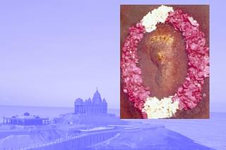 Sri-Pada on Swami Vivekananda Rock