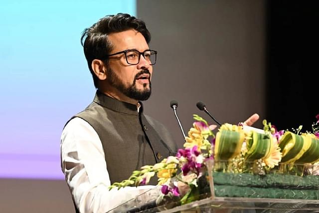 Information and Broadcasting Minister Anurag Thakur.