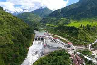 India-backed projects in Nepal include the Jogbani-Biratnagar rail link and the 900 MW Arun-III Hydro Electric Project. (X)
