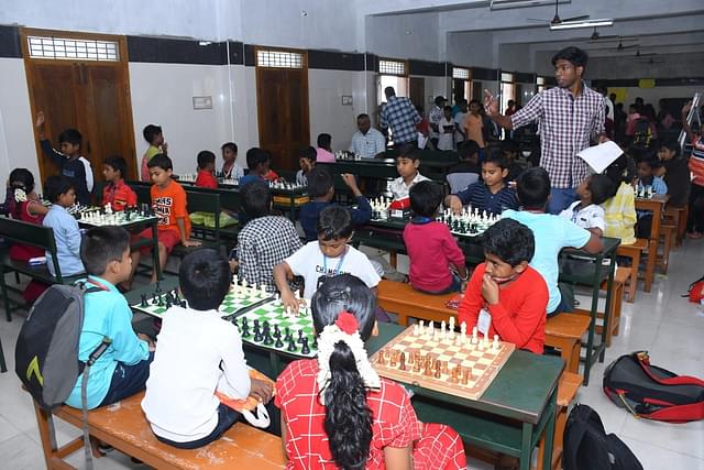 Chess tournament underway