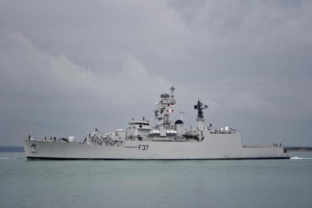 Indian Navy's INS Beas (F-37) — third Brahmaputra class frigate. (Picture via Wiki)