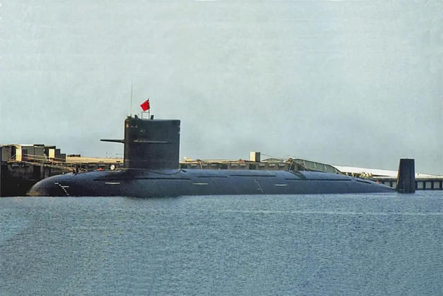 Chinese People Liberation Army Navy (PLAN) Type-093 nuclear attack submarine. (image via Popular Science)