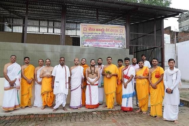 Ram temple priests