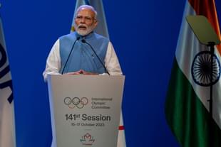 Modi at IOC session