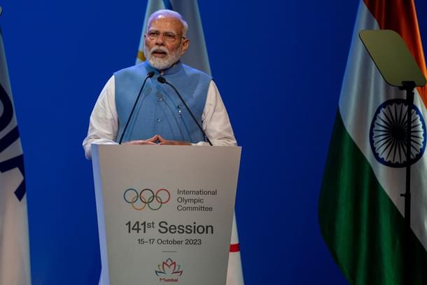 Modi at IOC session