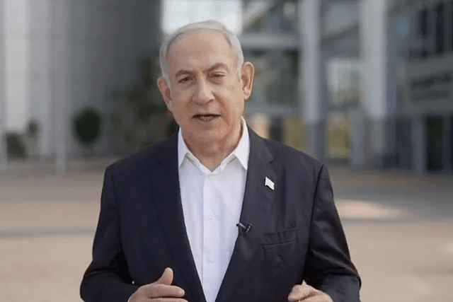 Israeli PM Netanyahu (Pic Via Twitter)