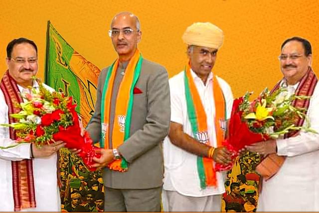 Vishwaraj Singh Mewar and Bhavani Singh Kalvi join BJP