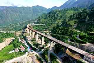 Udhampur-Srinagar-Baramulla Rail Link (USBRL) project. (Indian Railways/X).