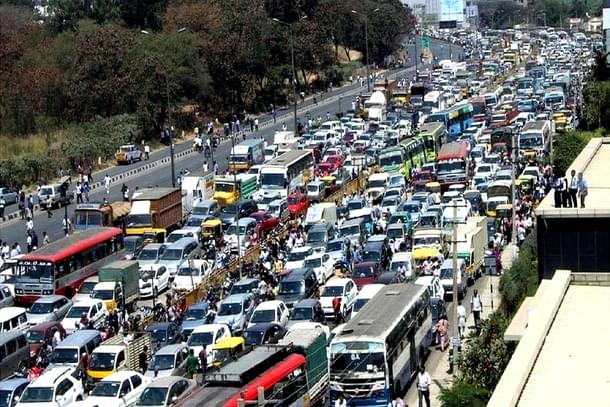 The total number of vehicles in Mumbai now exceeds 4.5 million (X)