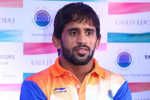 Bajrang Punia has won five medals this season.  (image- @BajrangPunia via Twitter)