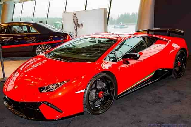 Red Lamborghini