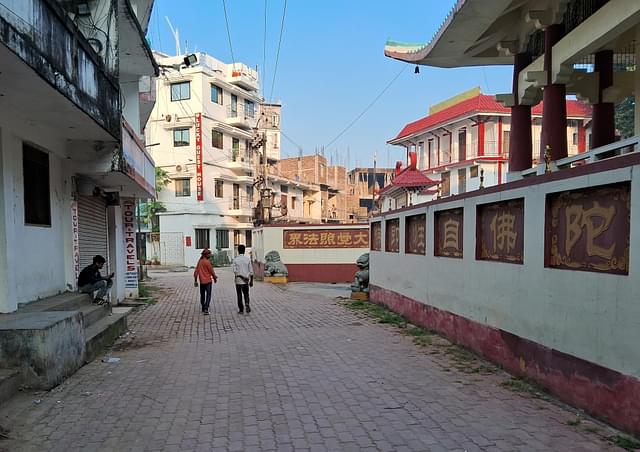 Entry way to the ward, surrounded by hotels and tourism centres. 
(Source: Swarajya)