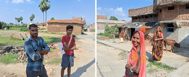 Residents of Dobhi, as they share their views with Swarajya