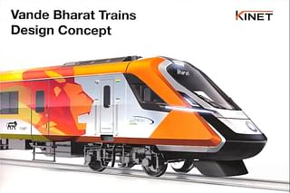 Proposed new design of the sleeper Vande Bharat train.