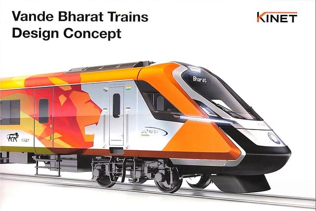 Proposed new design of the sleeper Vande Bharat train.