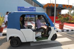 Electric auto service at RRTS stations.