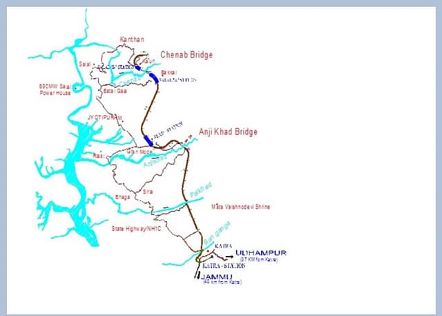 Key Plan of the Bridges