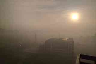 Smog in New Delhi, India, in December 2015 (Photo: Prakhar Misra)
