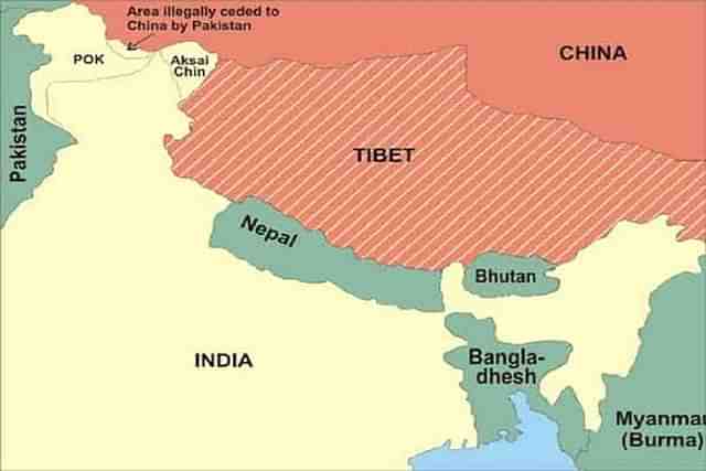 China is pushing in spies and subversives into India through Nepal.