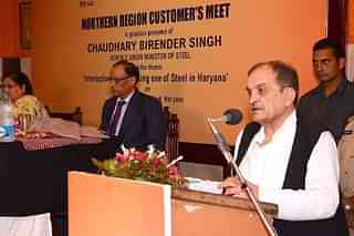 BJP Leader And Former Union Minister Chaudhary Birender Singh (Ministry of Steel/Wikimedia Commons)