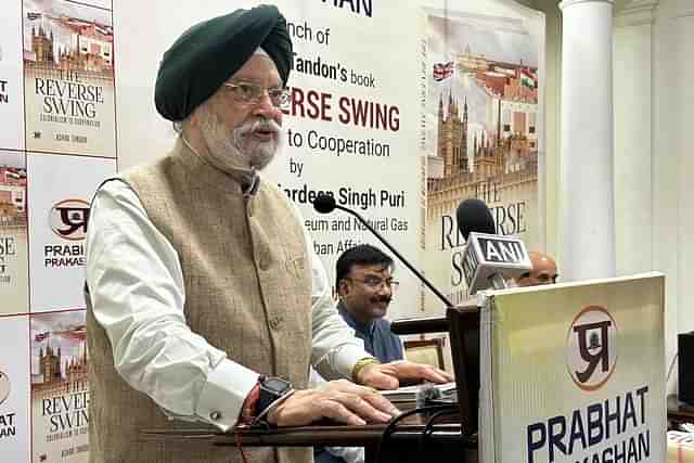 Hardeep Singh Puri at book launch