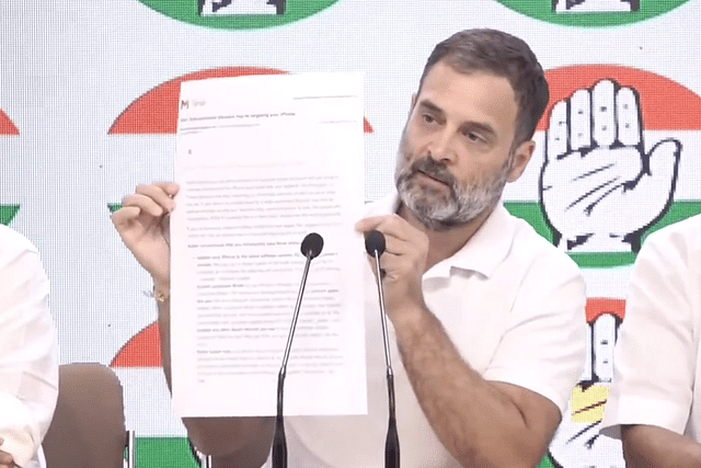 Congress leader Rahul Gandhi (Pic Via Twitter)