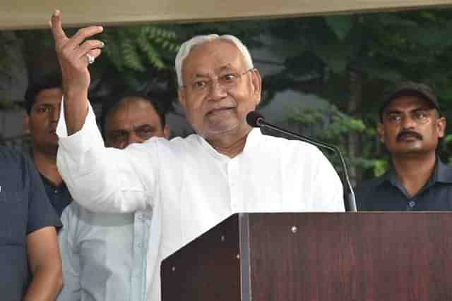 Bihar CM Nitish Kumar.