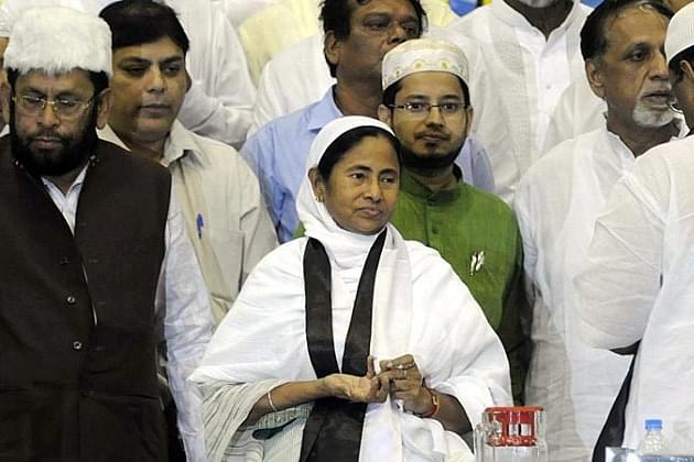 Chief Minister Mamata Banerjee with Muslim community leaders