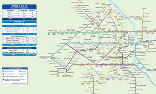 Delhi Metro Phase IV Map