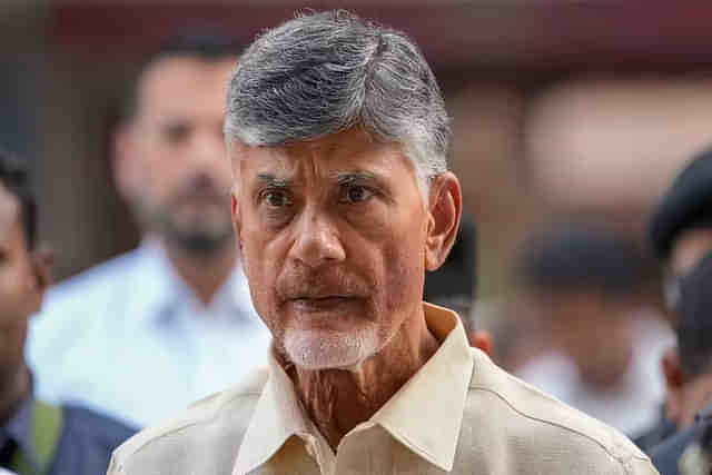 Andhra CM N Chandrababu Naidu