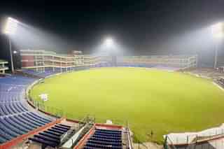 Delhi's Arun Jaitley Stadium. (Pavilion view.)