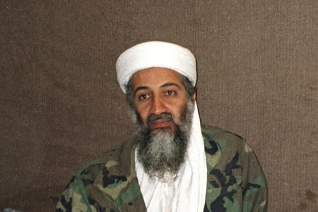 Hamid Mir took this picture of Osama bin Laden during his third and last interview with him in November 2001 in Kabul. (Photo: Hamid Mir/Wikimedia Commons)