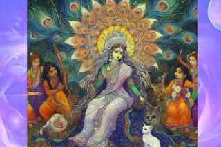 Sashti is another name of Devasena who is the Goddess on a cat and protects children. 